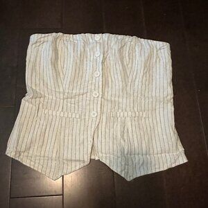 Wild Fable Strapless Striped Top